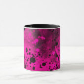 Paint Spritzer Neon pink Tasse (Zentrum)