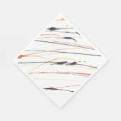Paint Spritzer Paper Napkins flammendes Leder Serviette (Ecke)