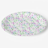 Paint Spritzer Pappteller (Schrägansicht)