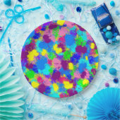 Paint Spritzer Pappteller (Party)