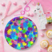 Paint Spritzer Pappteller (Party)