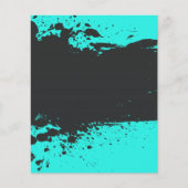 Paint Spritzer Party Flyer (Vorne)