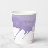 Paint Spritzer Party Paper Cups Pappbecher (Vorderseite)