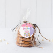 Paint Spritzer Party Vielen Dank Geschenkanhänger