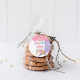 Paint Spritzer Party Vielen Dank Geschenkanhänger