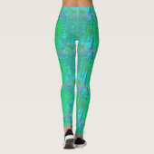 Paint Spritzer Pastel Peeling Leggings (Rückseite)