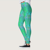 Paint Spritzer Pastel Peeling Leggings (Links)
