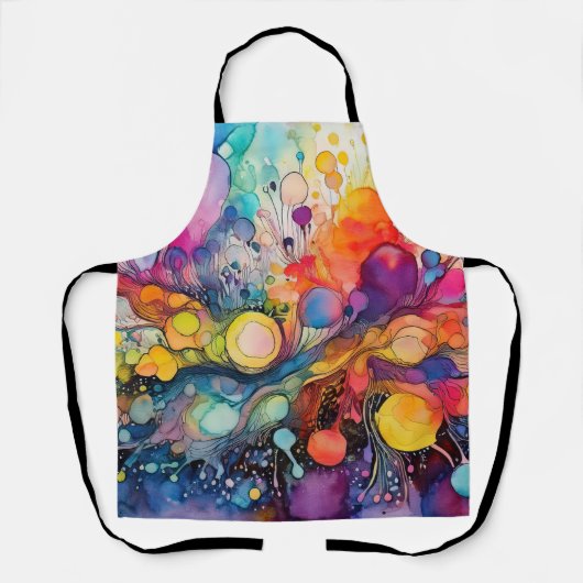 Paint Spritzer Pattern Schürze (Vorderseite)