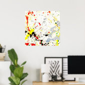 Paint Spritzer Poster (Heimbüro)