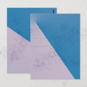 Paint Spritzer Postkarte (Vorne/Hinten)