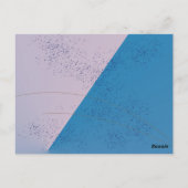 Paint Spritzer Postkarte (Rückseite)