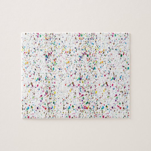 Paint Spritzer Puzzle (Horizontal)