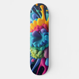 Paint Spritzer Skateboard