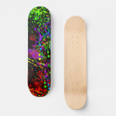 Paint-Spritzer Skateboard (Vorderseite)