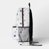 Paint Spritzer Splash Graffiti Muster Bedruckter Rucksack (Rechts)