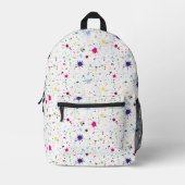 Paint Spritzer Splash Graffiti Muster Bedruckter Rucksack (Vorderseite)