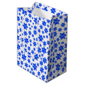 Paint Spritzer Star Mittlere Geschenktüte (Rückseite Schrägansicht)