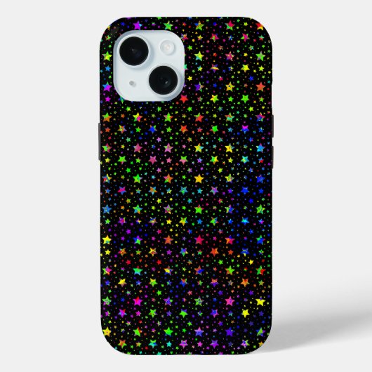 Paint Spritzer Stars Case-Mate iPhone Hülle (Rückseite)