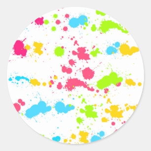 Paint Spritzer Sticker