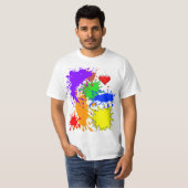 Paint-Spritzer T-Shirt (Vorne ganz)