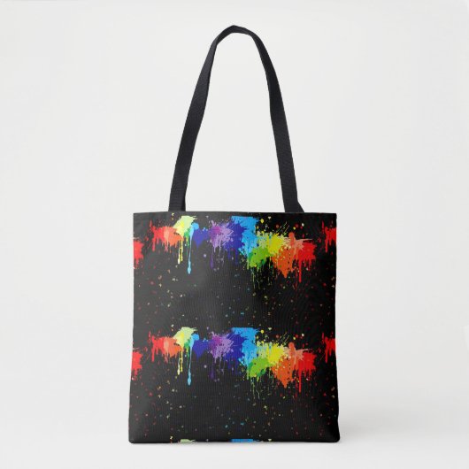 Paint Spritzer Tasche (Vorderseite)