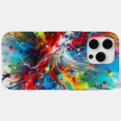 Paint Spritzer Telefonabdeckung Case-Mate iPhone Hülle (Rückseite (Horizontal))