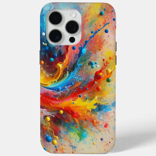 Paint Spritzer Telefonabdeckung Case-Mate iPhone Hülle (Rückseite)