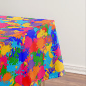 Paint Spritzer Tischdecke (Beispiel)
