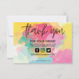 Paint Spritzer Wasserfarbe Danke, Media Insert