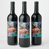 Paint Spritzer Weinetikett (Flaschen)