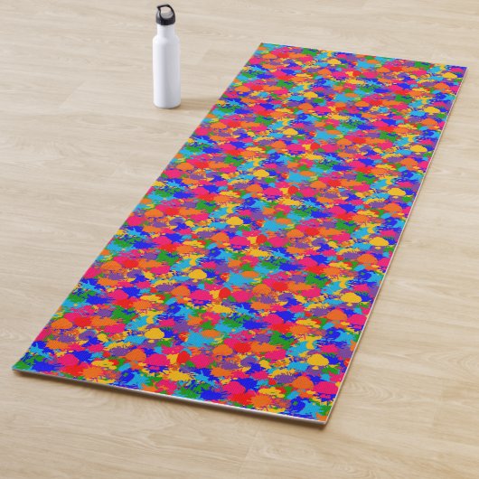 Paint Spritzer Yogamatte (Beispiel)