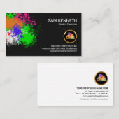 Paint Spritzer Zuhause Painting Contractor Visitenkarte (Vorne/Hinten)