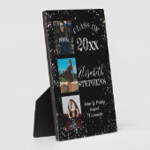 Paint Spritzers Class of 2024 Abschluss Foto Fotoplatte (Seite)