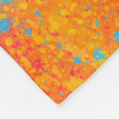 Paint Spritzers Fleece Blanket (Ecke)