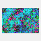 Paint Spritzers Geschenkpapier Set (Vorderseite 2)