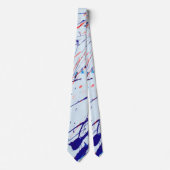 Paint Spritzers Red Krawatte (Vorderseite)