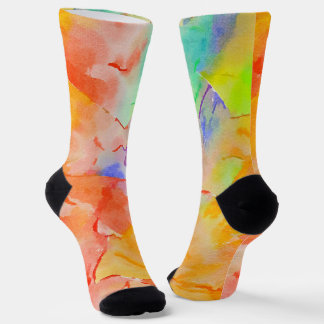 Paint Stain Sustainable Premium Crew Socks Socken
