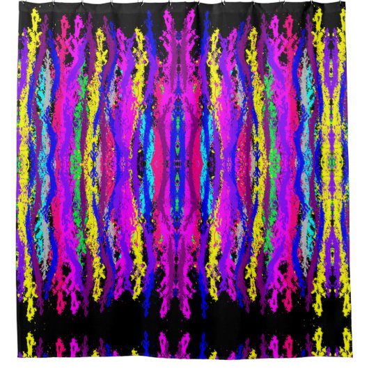 Paint Strands Duschvorhang (Vorderseite)