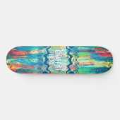 Paint Streak Skateboard Deck (Horizontal)