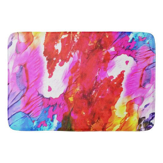 Paint streams Bath Mat Badematte (Vorderseite)