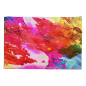 Paint streams Pillowcase Kissenbezug (Rückseite-Links)