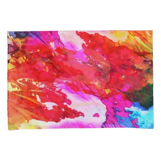 Paint streams Pillowcase Kissenbezug (Vorderseite-Rechts)