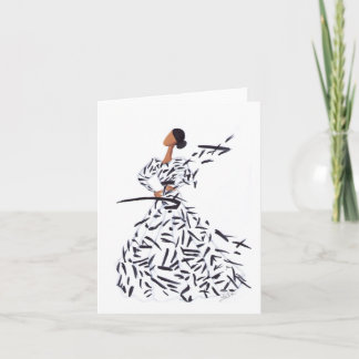 Paint Strokes Dankeskarte