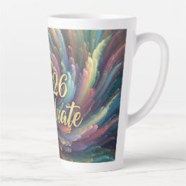 Paint Swirl 2026 Graduate Mug Milchtasse