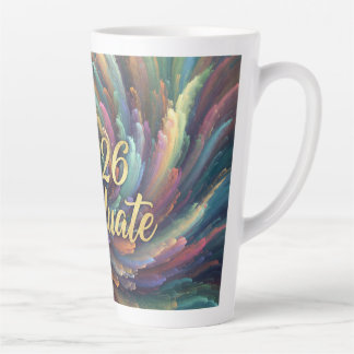 Paint Swirl 2026 Graduate Mug Milchtasse