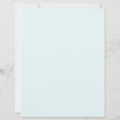 Paint Swirls in Sunset Colors Stationery Paper (Rückseite)