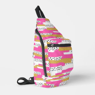 Paint The Day: Abstrakt Chic Crossbody Bag