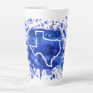 "Paint the Mother Blue" Texas Ed. 1 Milchtasse