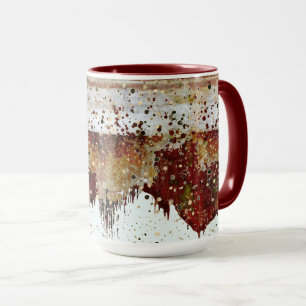Paint Tropfen-Tasse Tasse