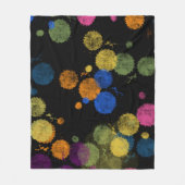 Paint Tropfens Fleece Blanket (Vorderseite)